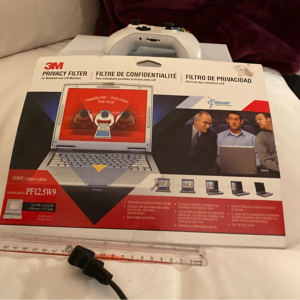 3M Privacy Filter for 12.5" Widescreen Laptop